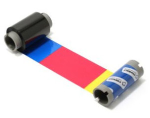 Fargo YMCKOK Color Printer Ribbon